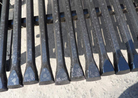 Integral drill rod
